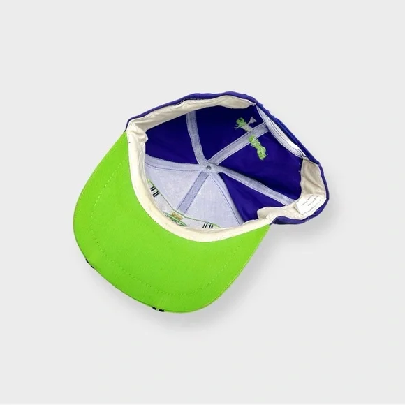 Vtg 90s Six Flags Marvin the Martian Snapback Hat, Looney Tunes Cartoon TV Movie - Picture 5 of 7